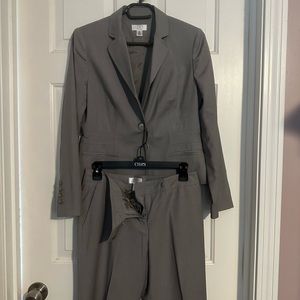 Women’s Pant suit Light grey, Ann taylor